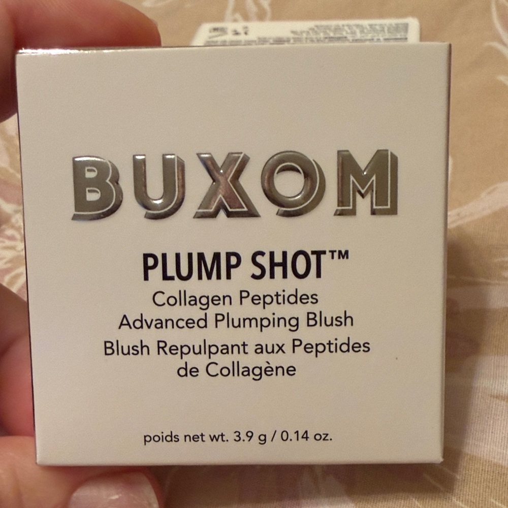 Buxom Plump Shot Blush with Collagen Peptides in Berry Glam